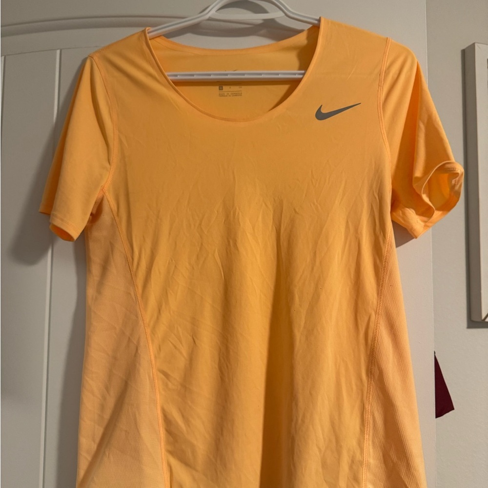 Nike Women's Orange Athletic Top